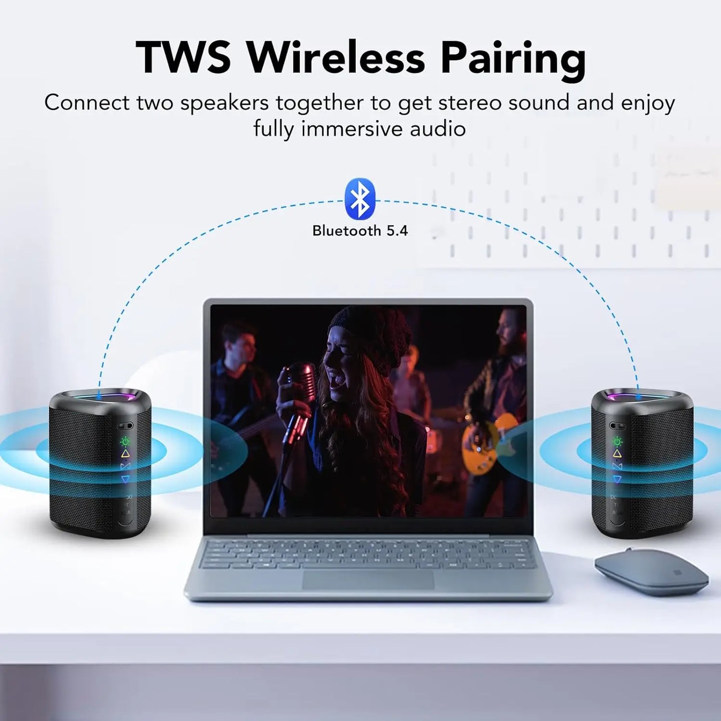 Mistify Harmony™ Waterproof Bluetooth Speaker